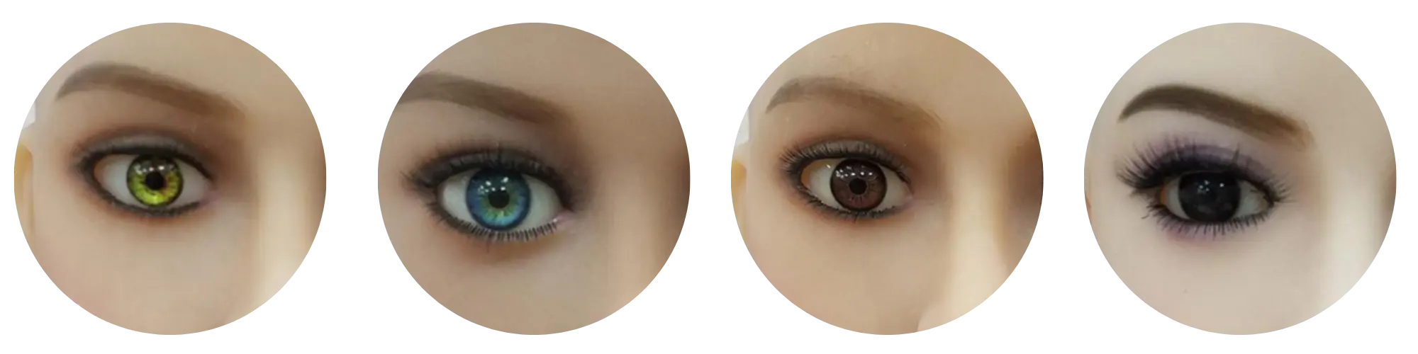 Augenfarbe der Sexdolls