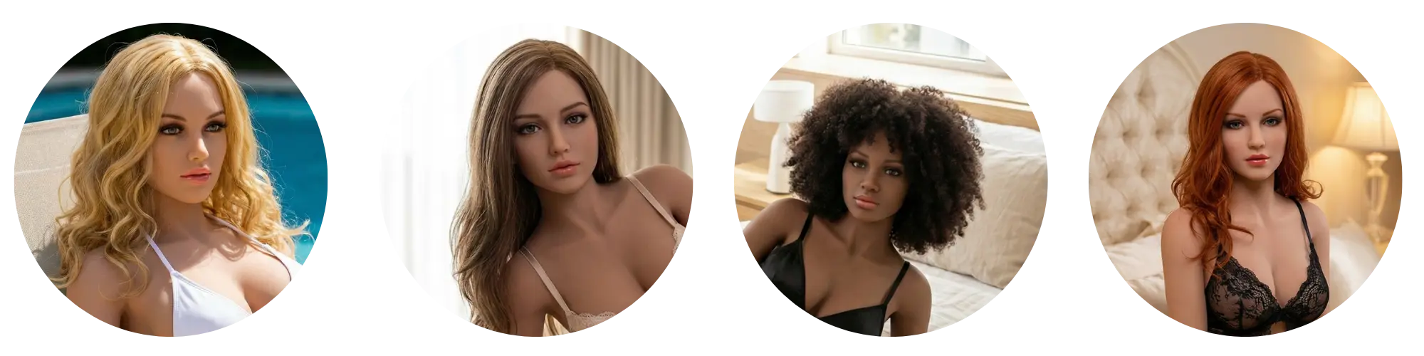 Haarfarben unserer Sexdolls